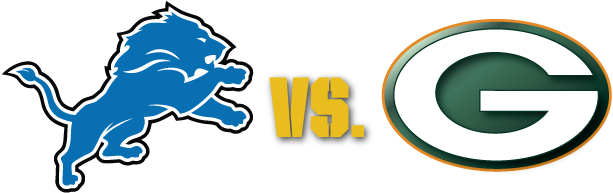 Detroit Lions Vs - Lions Logos (620x212), Png Download