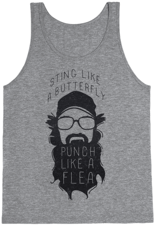 Sting Like A Butterfly Tank Top - Hi Haters T Shirt (484x484), Png Download