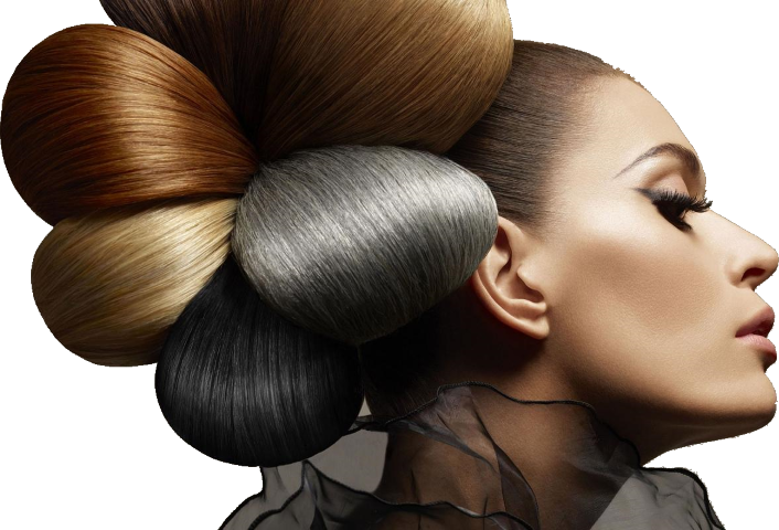 Hair Style Redmond Oregon - Hair Model Color Png (706x480), Png Download