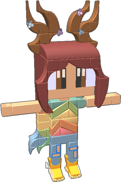 You Can Change The Main Hair Color If You Want - Cartoon (768x768), Png Download