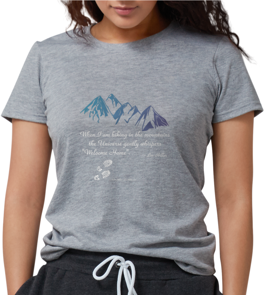 Lee Hiller Women's Tri-blend - Just Breathe T Shirt (1000x1000), Png Download