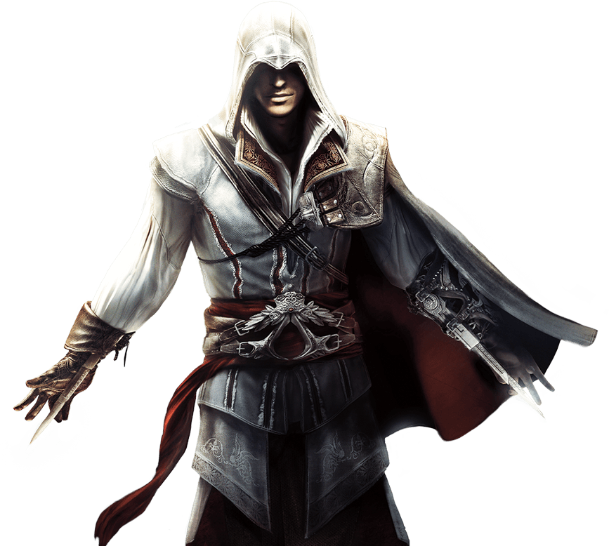 Ezio - Assassin's Creed Ezio Png (867x778), Png Download