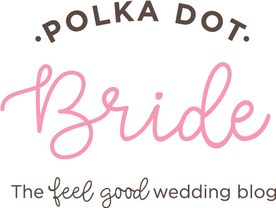 Copy And Paste This Code Into Your Site - Featured On Polka Dot Bride (600x450), Png Download
