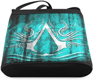 Sale Psylocke Polyester Fabric Shoulder Bag With Assassins - Assassin's Creed Logo Red (480x480), Png Download