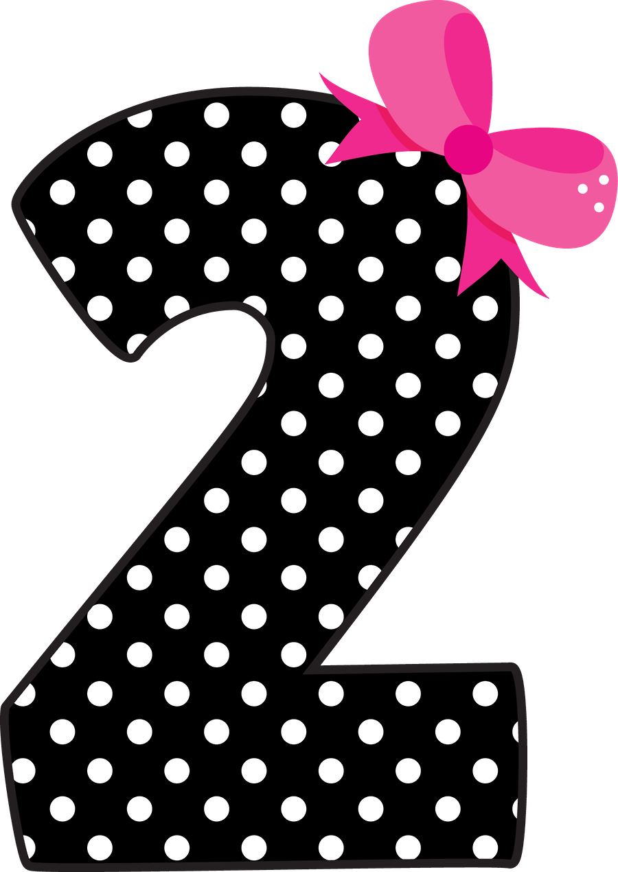 Vector Minus Say Hello Birthday Pinterest Mouse Parties - Number 2 Polka Dot (900x1270), Png Download