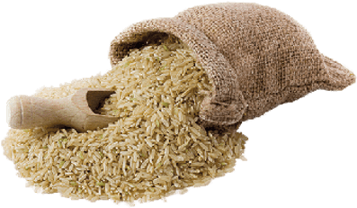 Bag With Spilled Rice And Scoop - Dieta Do Arroz Integral (400x400), Png Download