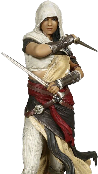 Aya Vinyl Statue - Assassin's Creed Origins Aya (600x600), Png Download