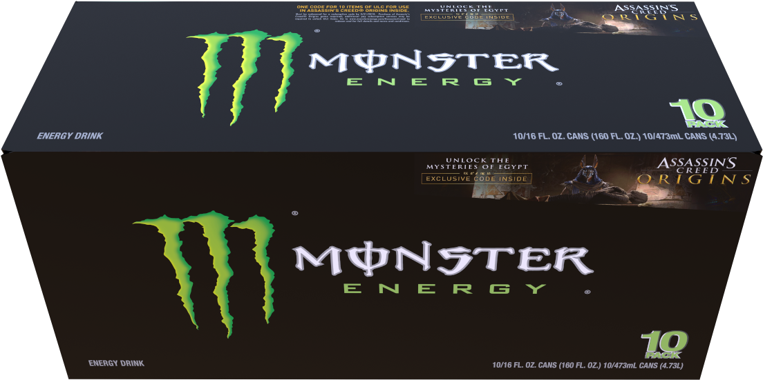 No Caption Provided - Monster Energy Assassin's Creed Origins (1500x973), Png Download
