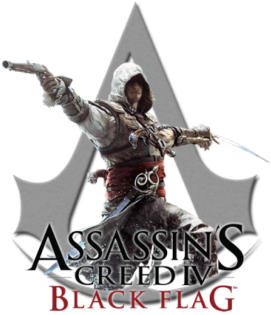 Assassin's Creed Iv - Assassins Creed Black Flag Desmond Ezio 24x18 Print (400x480), Png Download