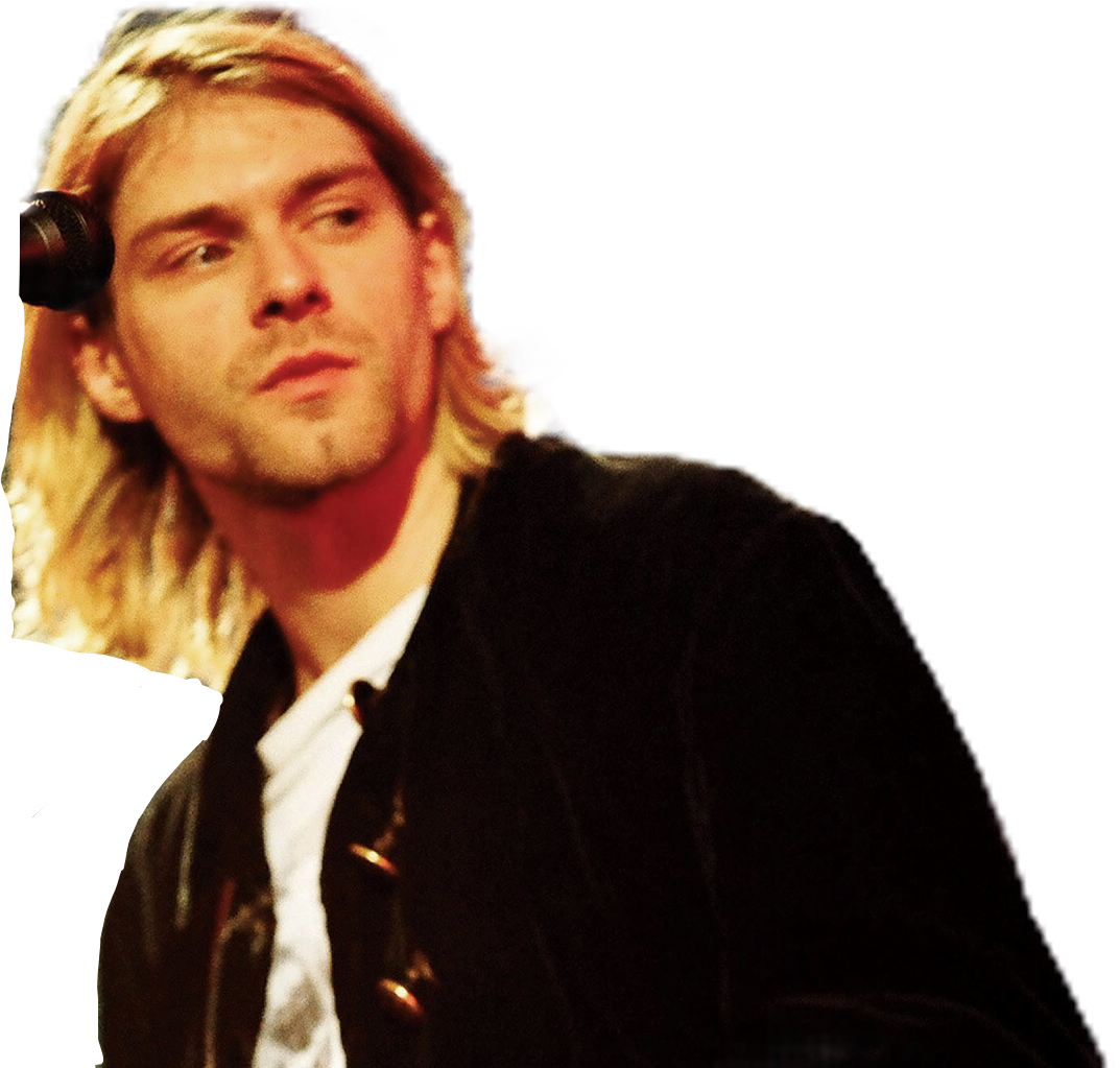 Kurt Cobain (1073x1023), Png Download