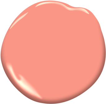 Pink Polka Dot - Benjamin Moore & Co. (360x360), Png Download