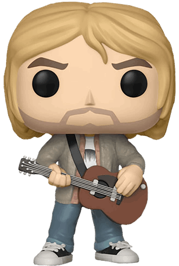 Funko Pop Kurt Cobain 67 (328x495), Png Download