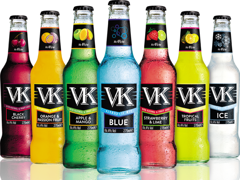 Global Brands' Vk Saw A 20% Increase In Volume Sales - Vk Alcohol (800x600), Png Download