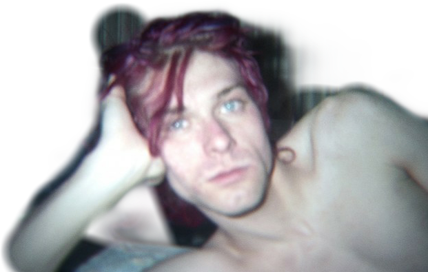 Kurt Cobain Looking Cute (621x395), Png Download