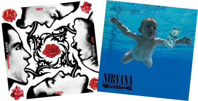 Nevermind & Blood Sugar Sex Magik 25 Years On - Blood Sugar Sex Magik Vinyl (646x330), Png Download