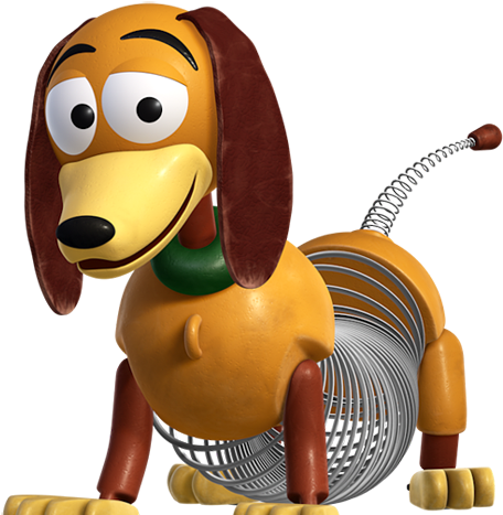 Slinky Png Images All - Slinky Toy Story Png (593x636), Png Download