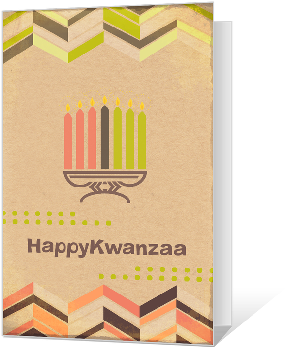 Happy Kwanzaa - Construction Paper (950x760), Png Download