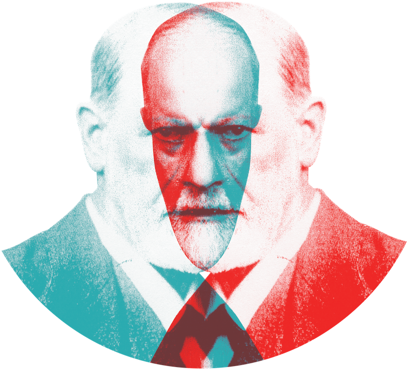 A Mental Meet-up - Sigmund Freud (1000x920), Png Download