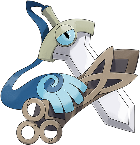 The Possessed Blade Has Been Forged For Real By The - Sword Pokemon (500x509), Png Download