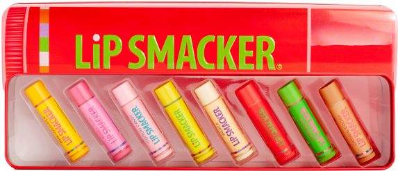 Holiday Tin Lip Balm Vault - Lip Smackers (600x800), Png Download