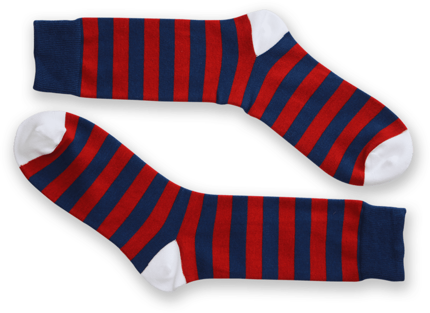 Bloods & Crips - Sock (1024x683), Png Download