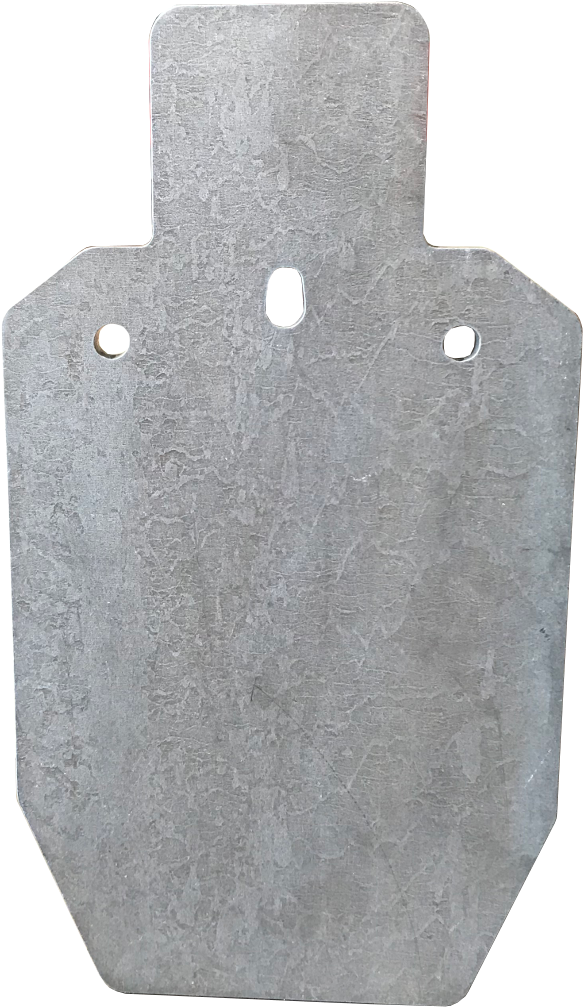 1/2″ Ar500 60% Silhouette - International Practical Shooting Confederation (1080x1080), Png Download