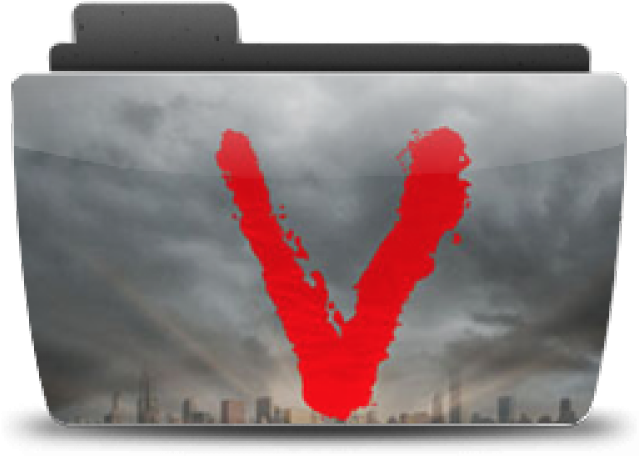 Folder Icons The Vampire Diaries - V 2009 (640x480), Png Download