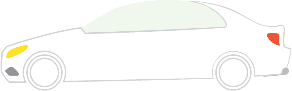 Executive Car (1668x616), Png Download