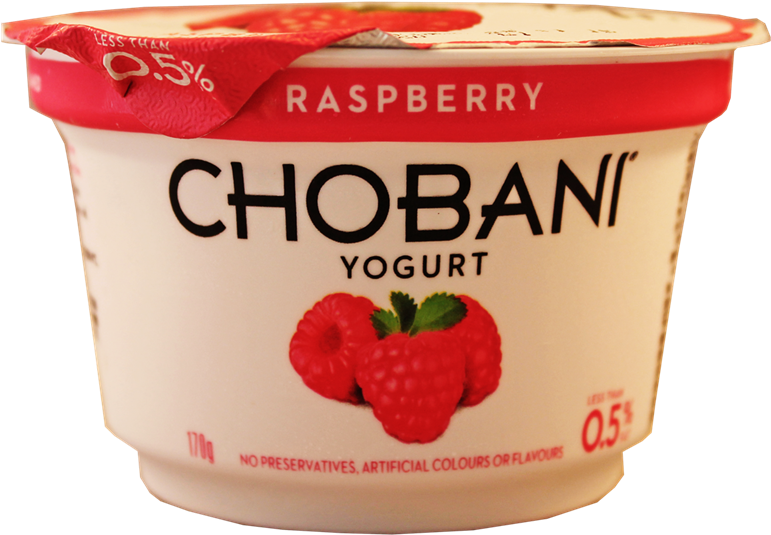 Picture Of Chobani Yogurt Raspberry 170g - Chobani Coconut Yoghurt 170g (800x566), Png Download