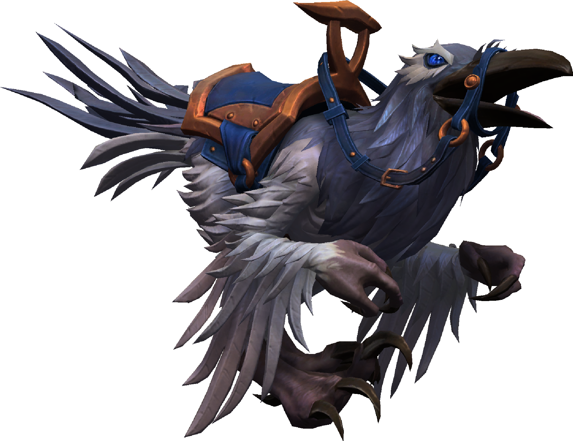 Raven Mount White - Heroes Of The Storm (2560x1596), Png Download