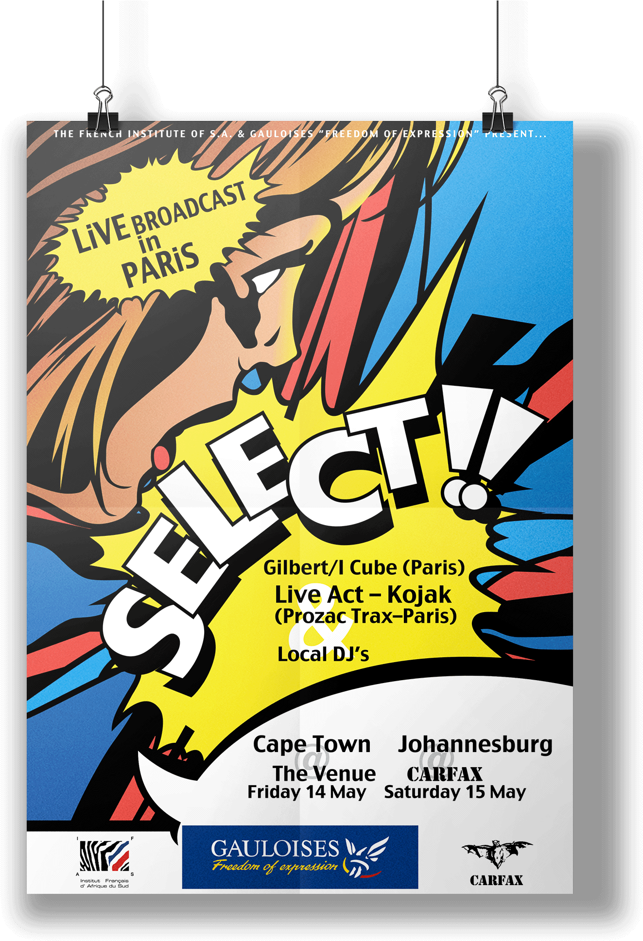 Select Rave - Poster (1350x1950), Png Download