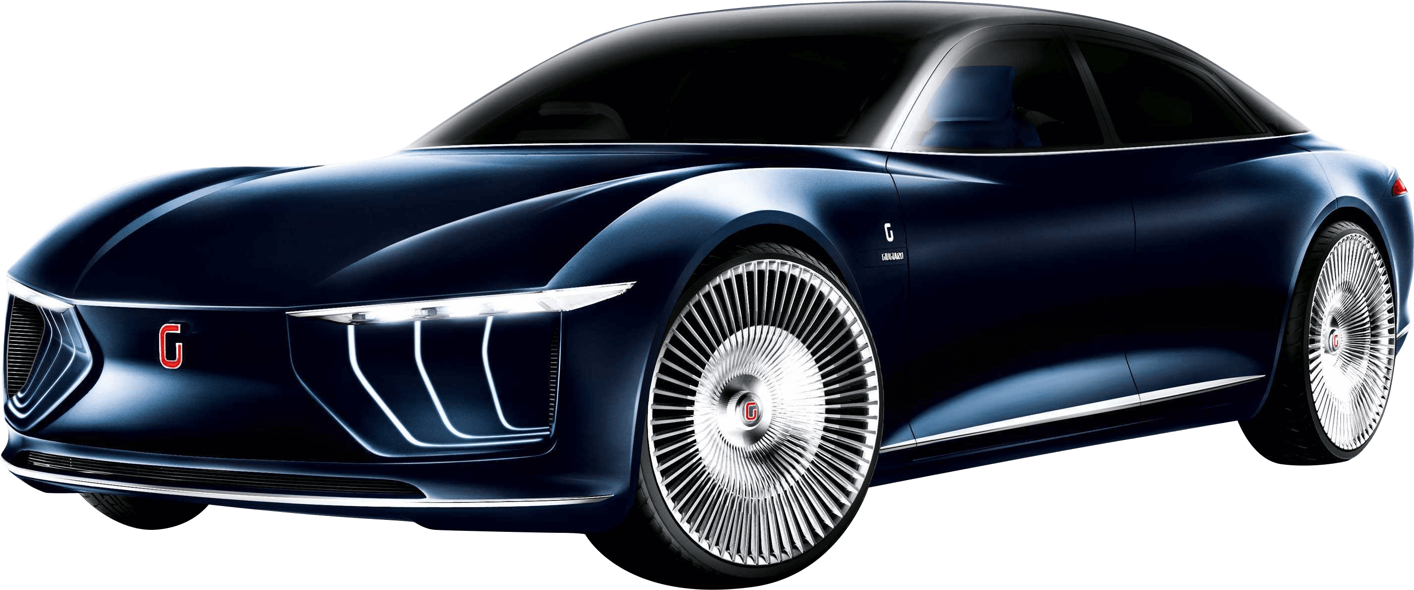 Giugiaro Gea Concept Car Png Image Download Searchpng - Supercar (3090x1288), Png Download