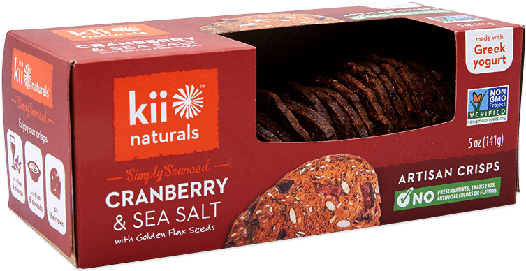 Cranberry & Sea Salt - Sesame (820x470), Png Download