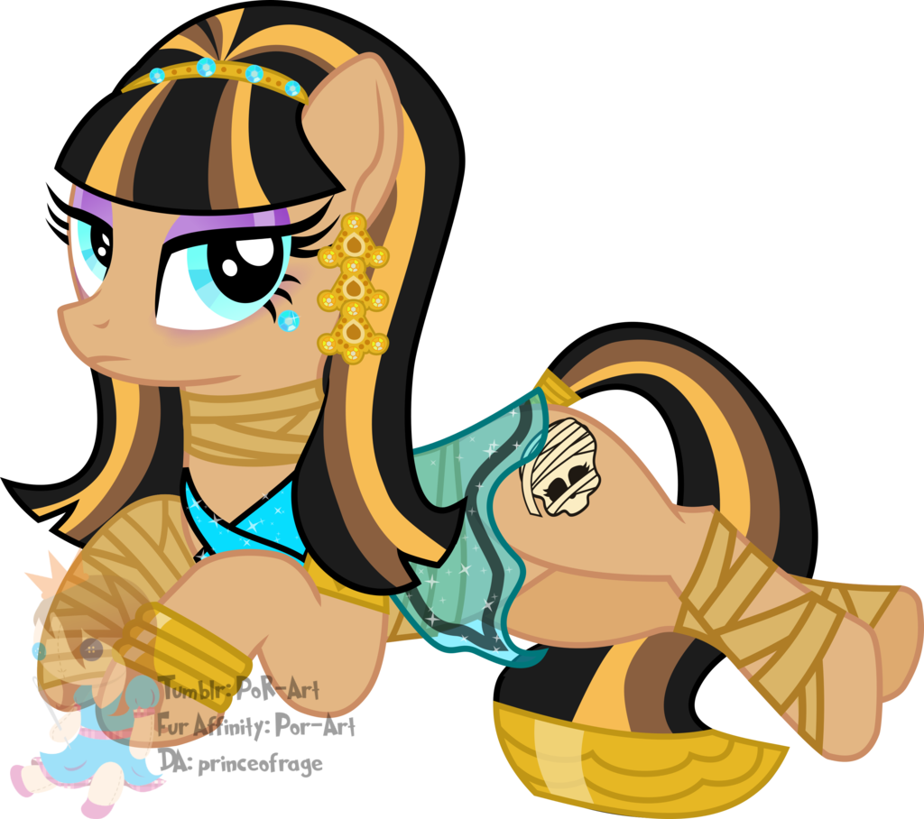 Cleo De Nile Pony (1024x908), Png Download