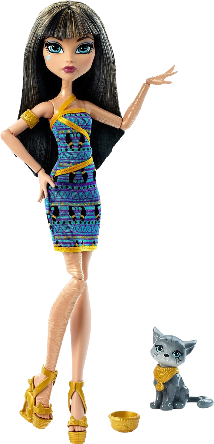 Ghoul's Beast Pet - Monster High Ghouls Beast Pet Dolls (750x1500), Png Download
