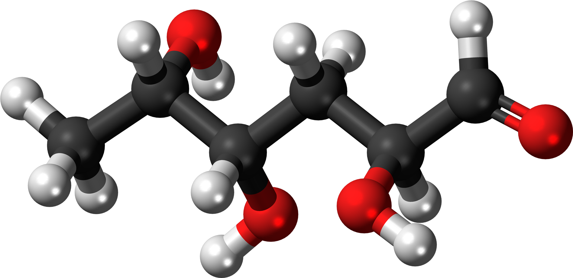Colitose 3d Ball - Volatile Organic Compounds Molecule (2000x1025), Png Download