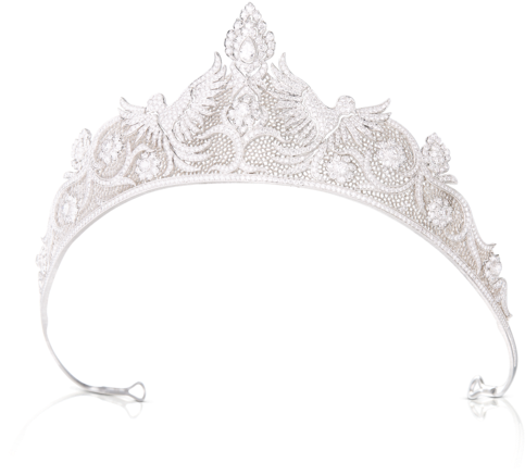 Buccellati - Tiara - Grand Tiara - High Jewelry - Headpiece (570x570), Png Download