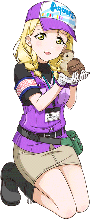 Not Idolized - Mari Ohara Render (1024x1024), Png Download