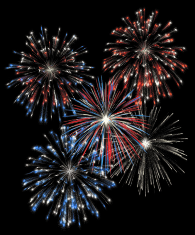 Fireworks Png - Fireworks (665x801), Png Download