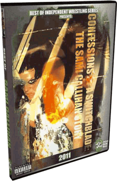 Sami Callihan Dvd "confessions Of A Switchblade - Sami Callihan Dvd (600x600), Png Download