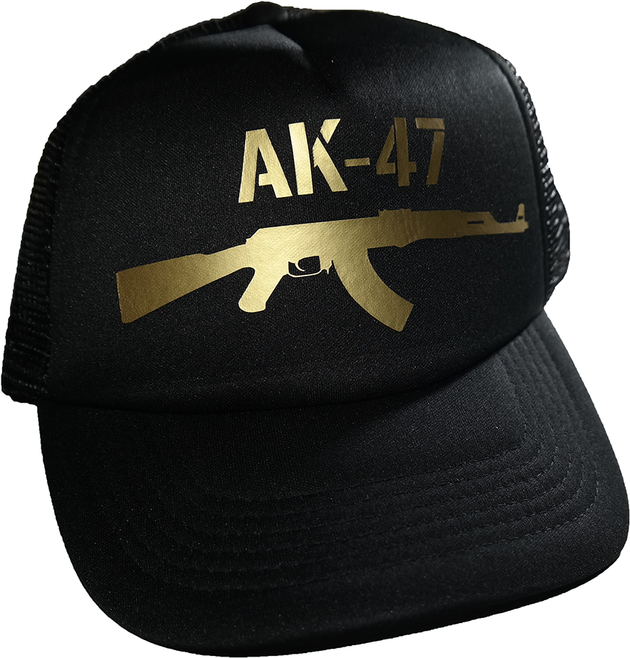 Καπέλο Ak-47 Gold Κωδ - Καπέλα Ακ 47 (1000x963), Png Download