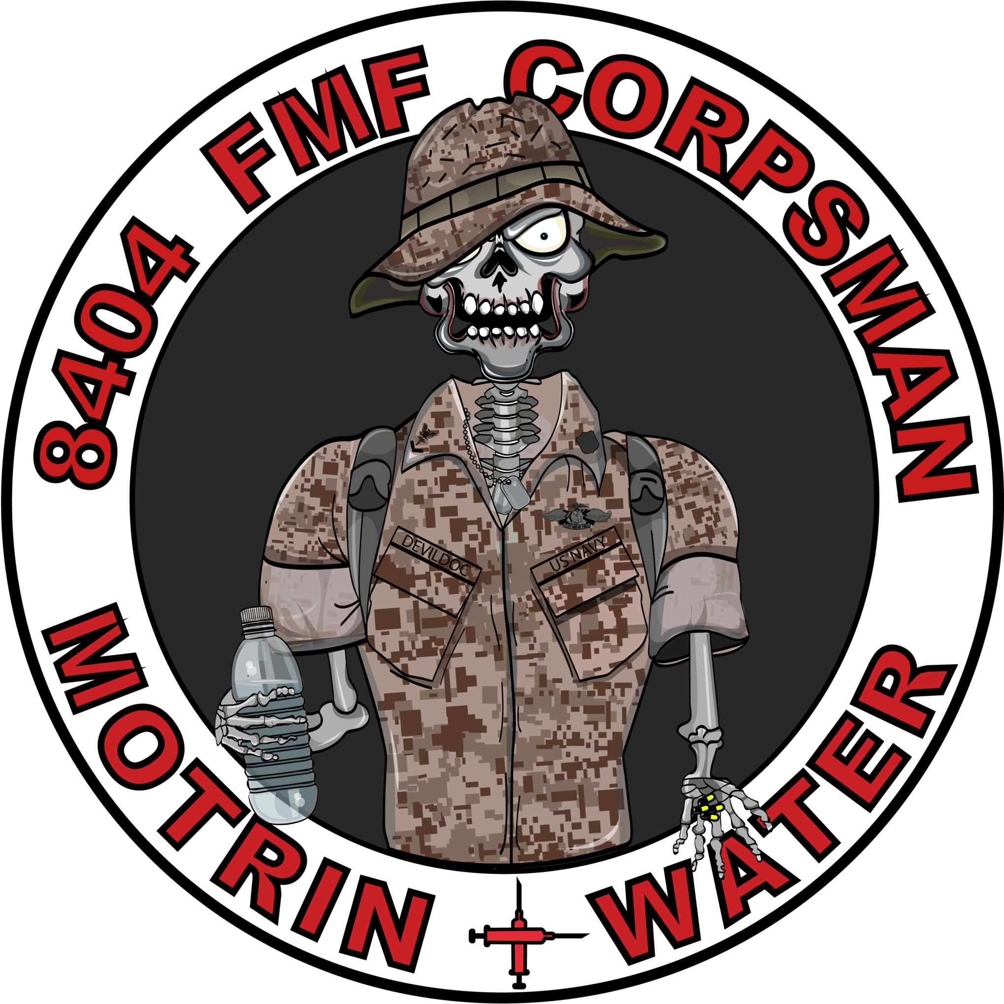 Mos 8404 Fmf Corpsman Hoodie - Funny Corpsman T Shirt (2046x2048), Png Download