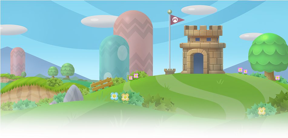 Mini Mario - Mini Mario & Friends Amiibo Challenge Background (950x485), Png Download