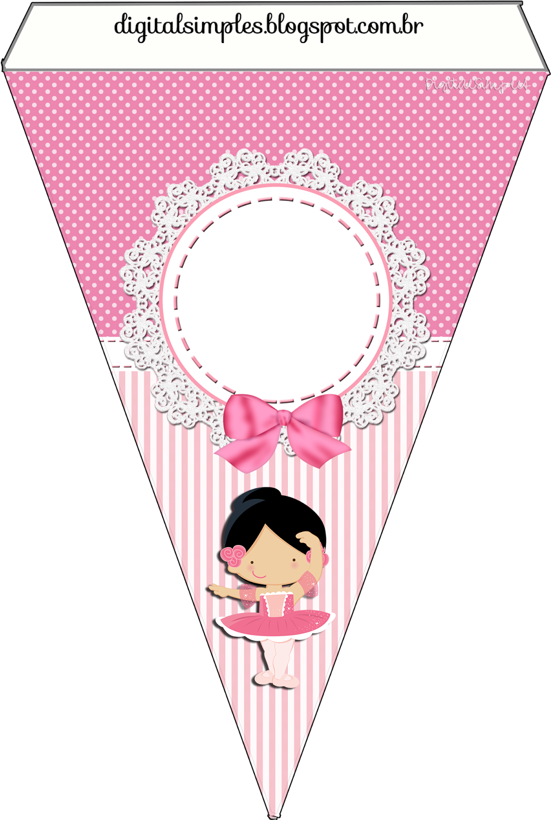 Kits Imprimibles Piquilin - Kit Imprimible De Bailarina De Ballet (1120x1600), Png Download