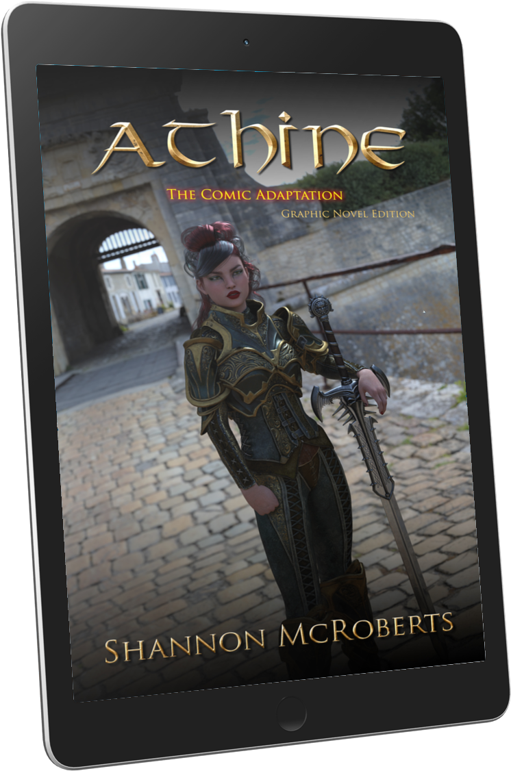 Athine: The Comic Book Adaptation (1500x1366), Png Download