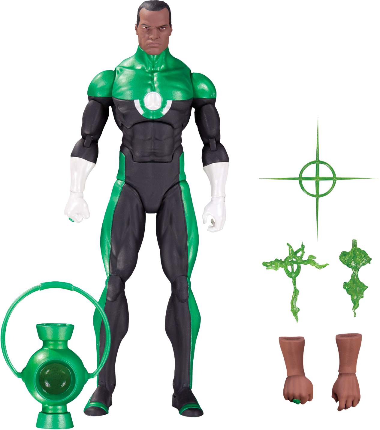 John Stewart Dc Icons 6” Action Figure (1266x1432), Png Download
