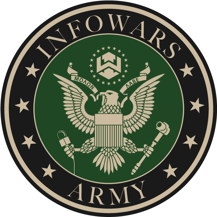 We Are The Infowars Army - Infowars Army Logo (720x720), Png Download