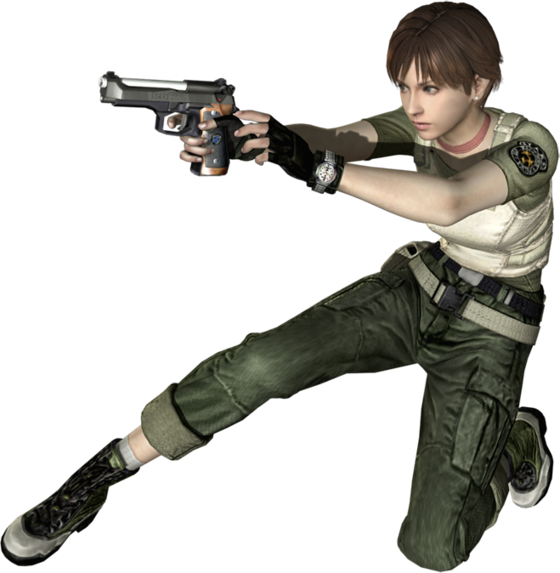 Rebecca Chambers In S - Resident Evil Rebecca Chambers (560x573), Png Download