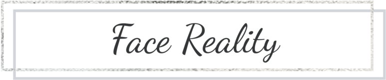 Face Reality - New Reality By Lisa Young (1000x315), Png Download