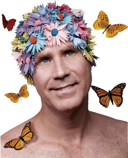 Will Ferrell- Simply Stunning - Happy Spring Day Memes (500x625), Png Download